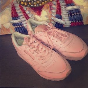 Pink Reebok Sneakers